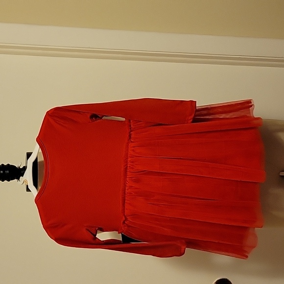 NWT: Okie Dokie Candy Cane Cutie Tutu Dress - Picture 5 of 8